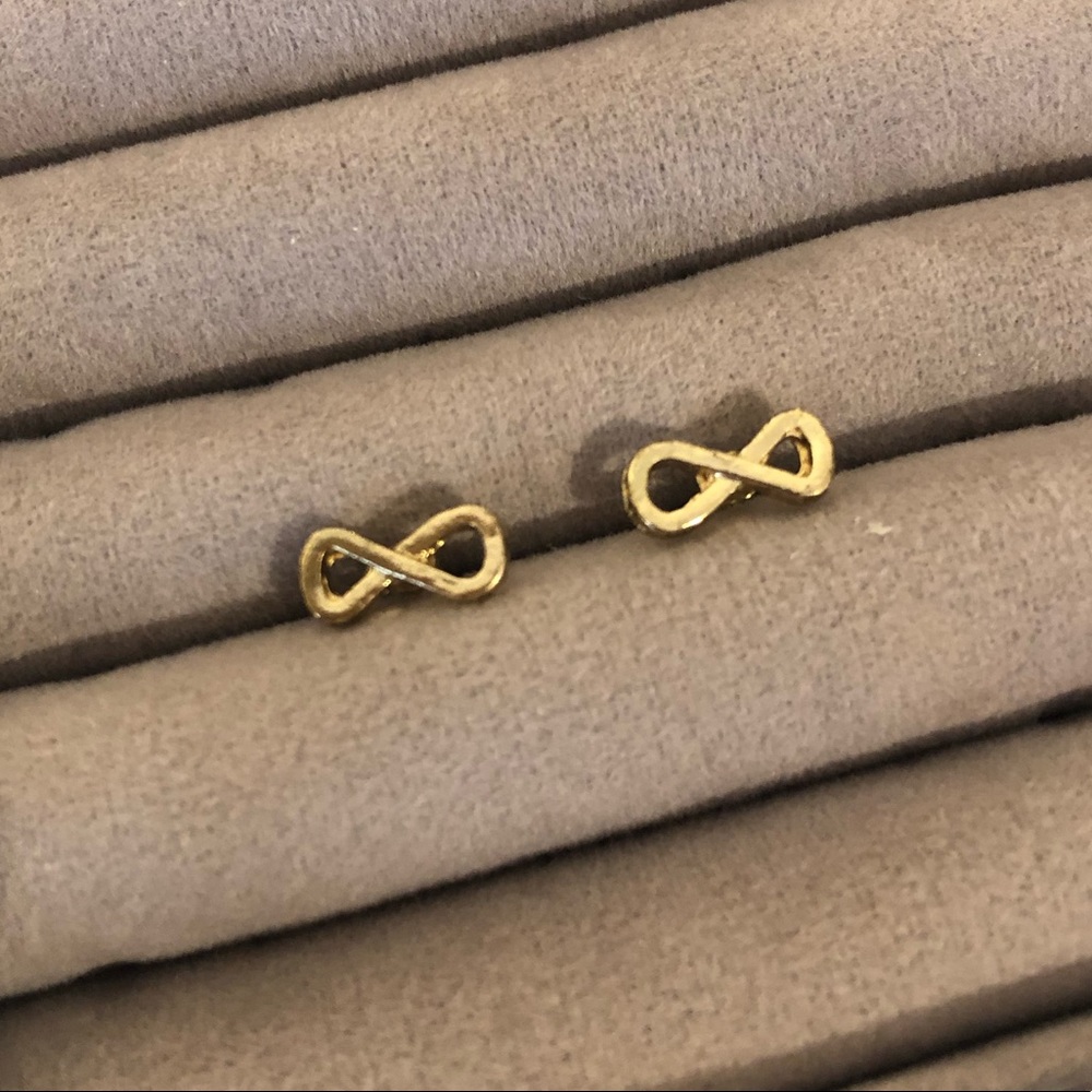 Infinity Earrings Studs